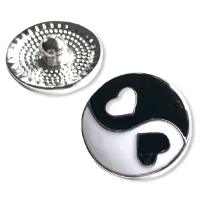 Metal Hairpin click / chunk button 0114