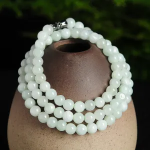 Natural Jade Necklace Jadeite Necklace WN25