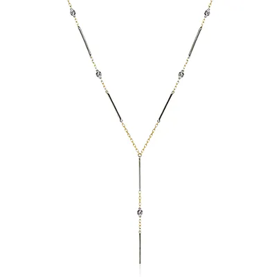 Necklace in 18k Gold with Diamonds