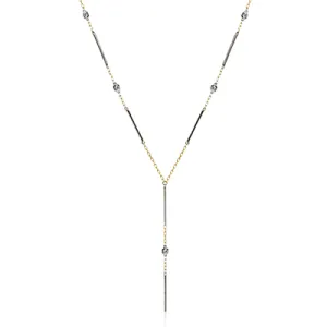 Necklace in 18k Gold with Diamonds