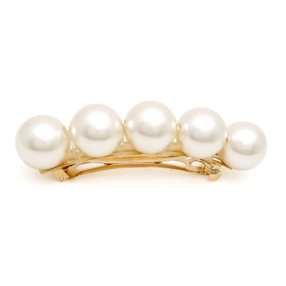 Oversized Pearl Hair Barrette