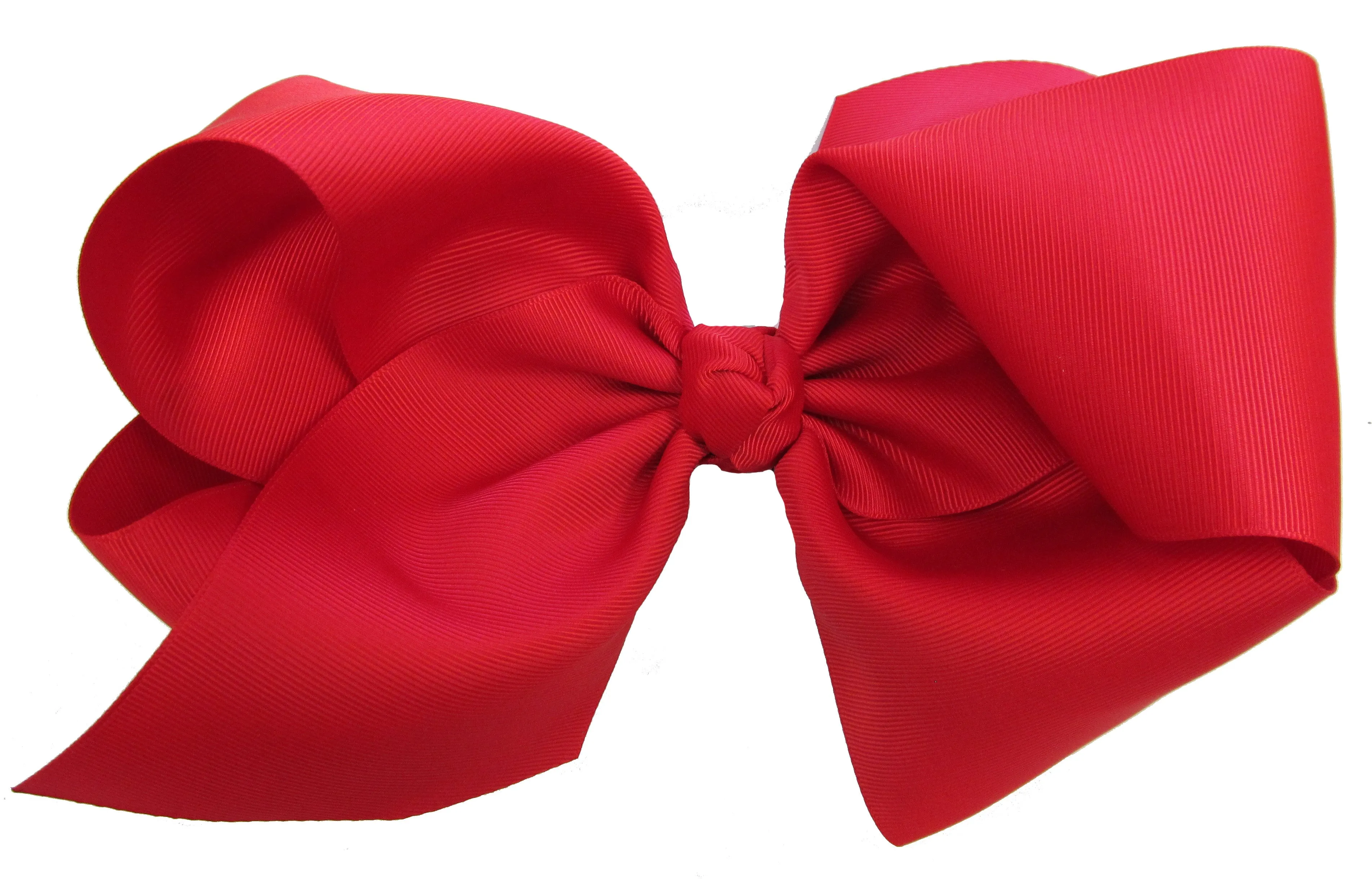 Peony Jum-Bow Hair Bow on French Barrette