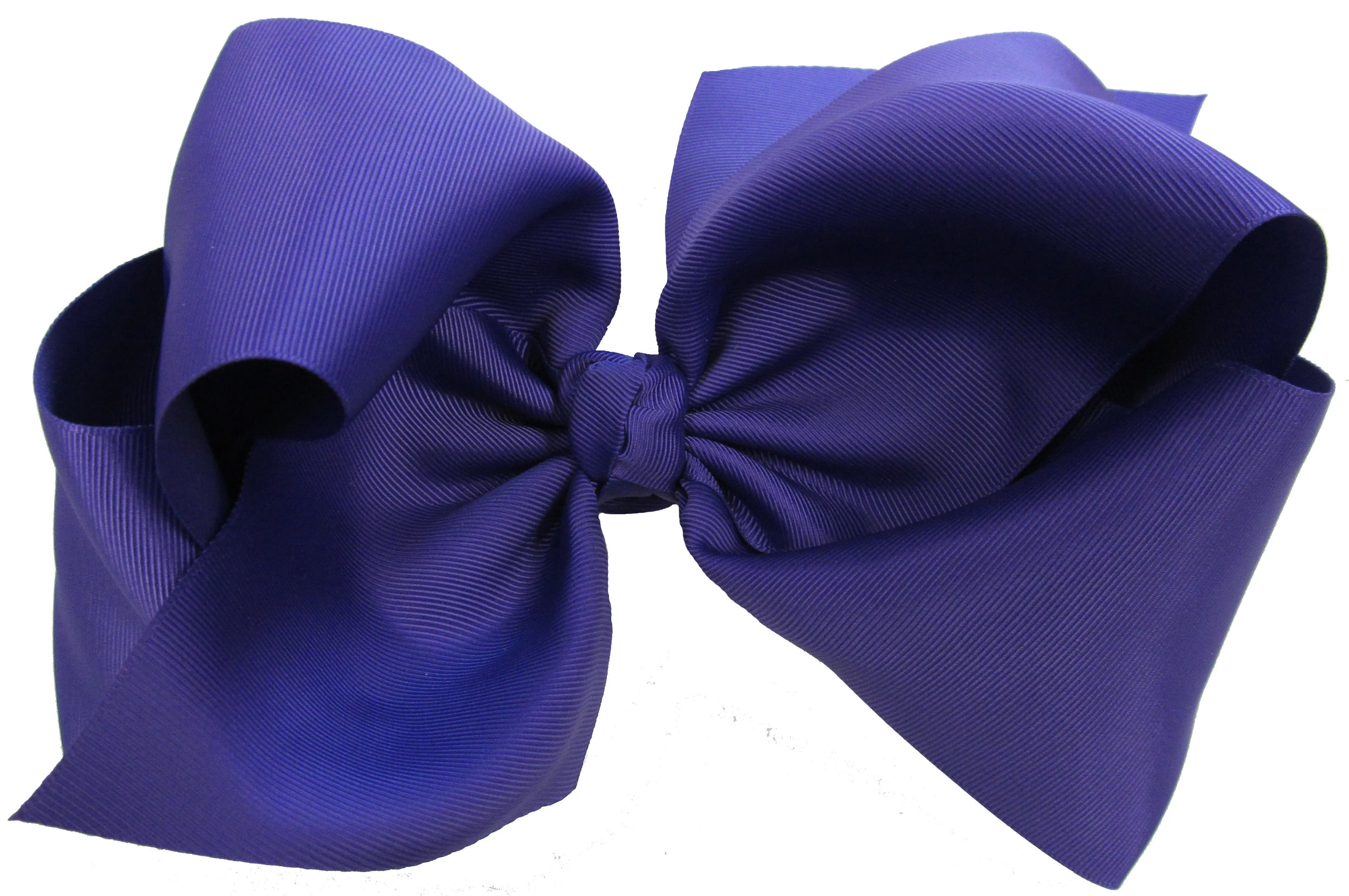 Peony Jum-Bow Hair Bow on French Barrette