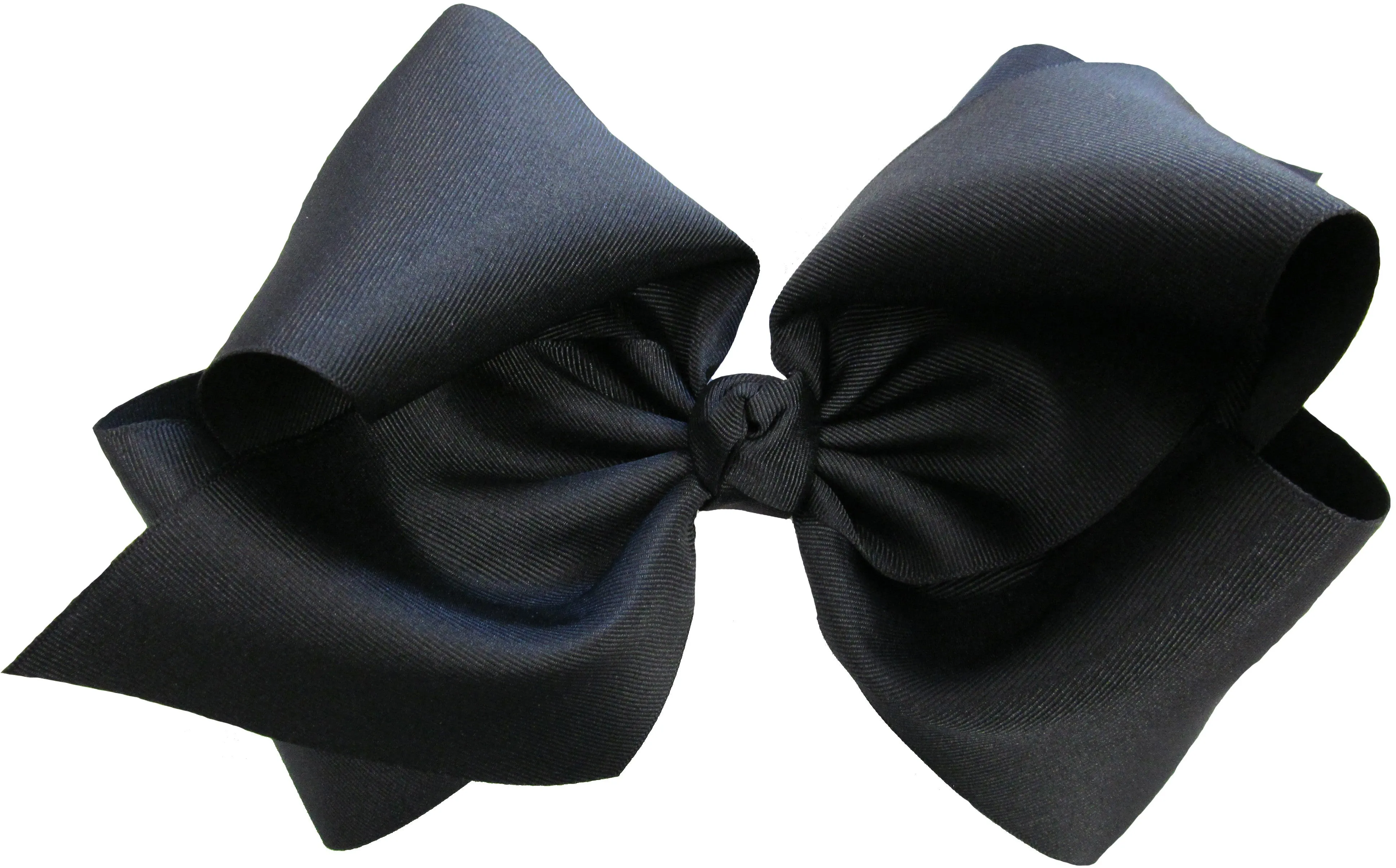 Peony Jum-Bow Hair Bow on French Barrette