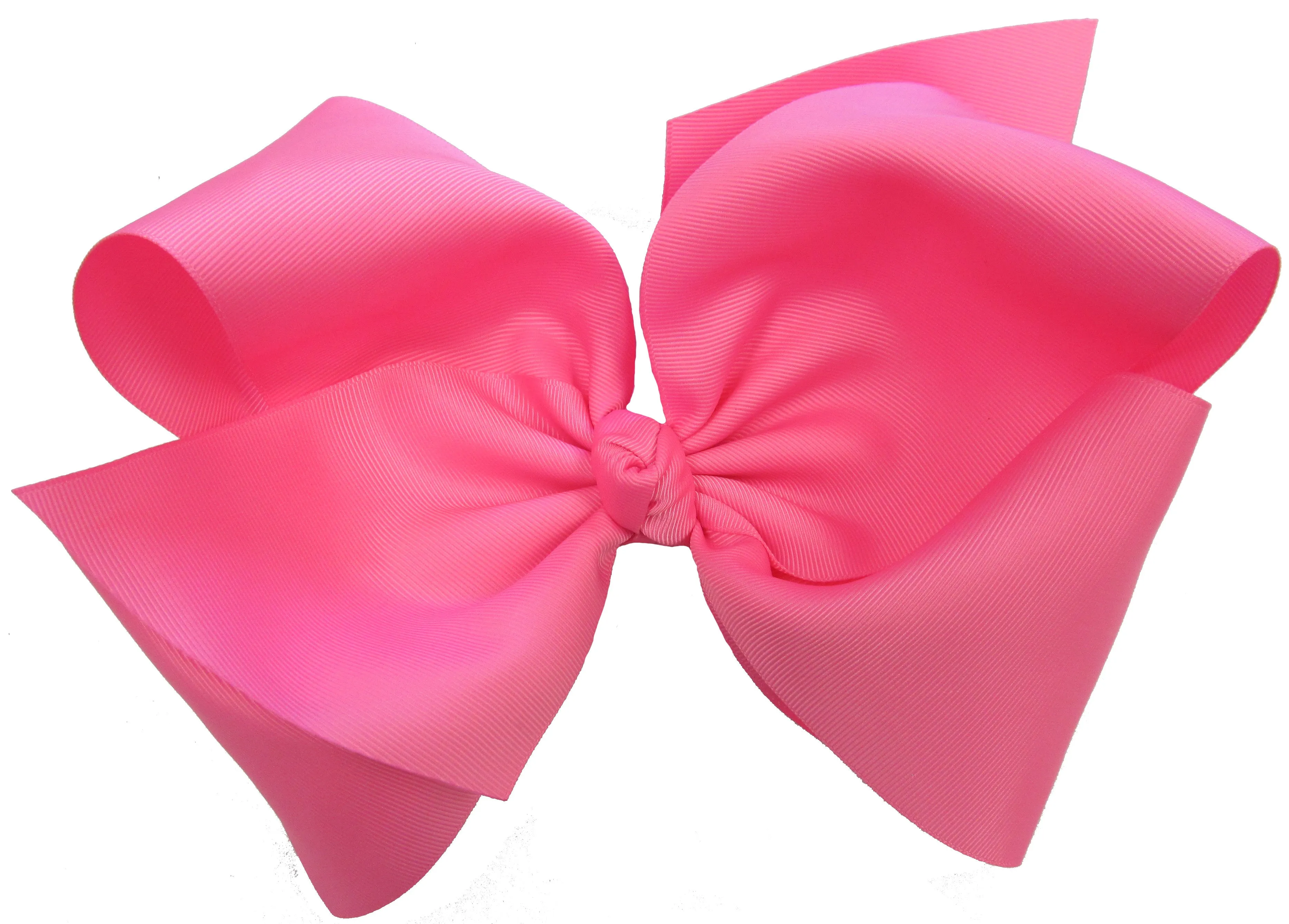 Peony Jum-Bow Hair Bow on French Barrette