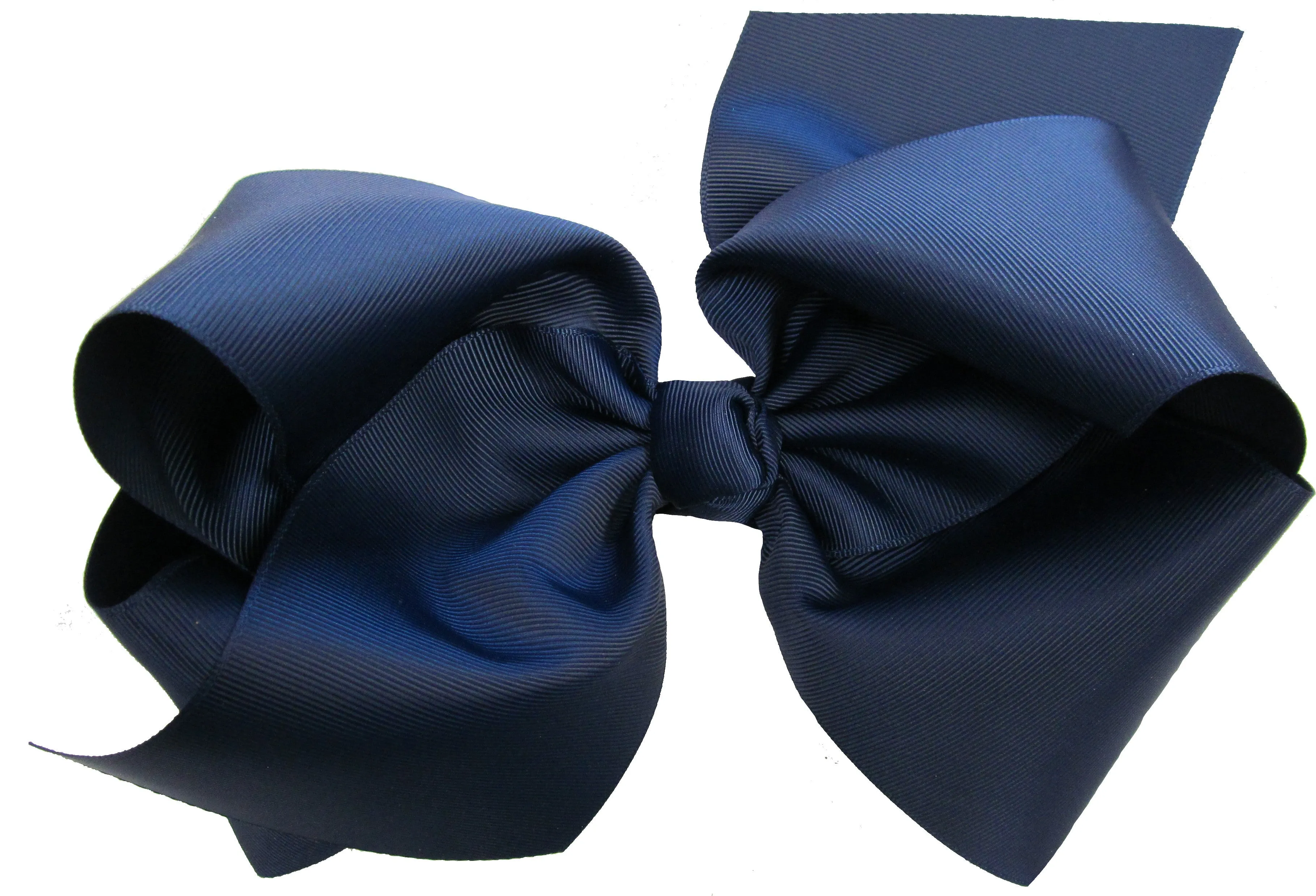 Peony Jum-Bow Hair Bow on French Barrette