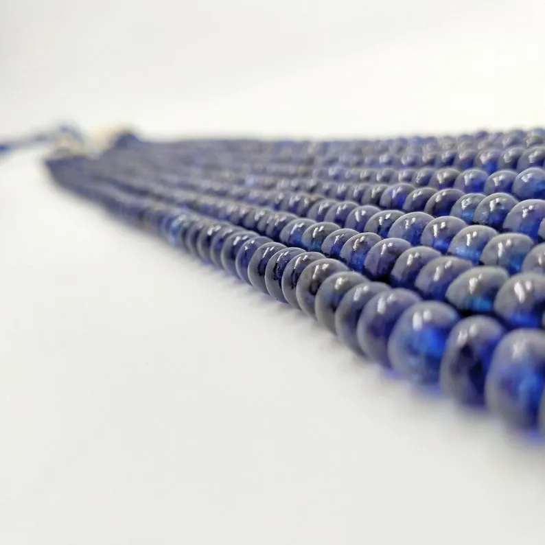 Precious sapphire gemstone necklace | Natural gemstone necklace Party wear | Wedding Gift