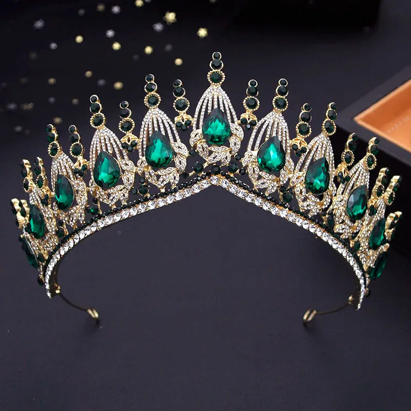 Princess Tiara Crown in Colorful Colors Party Hair Accessory