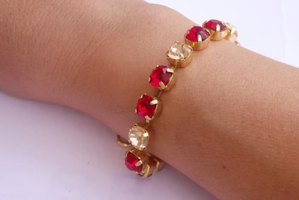 Red peach Bracelet