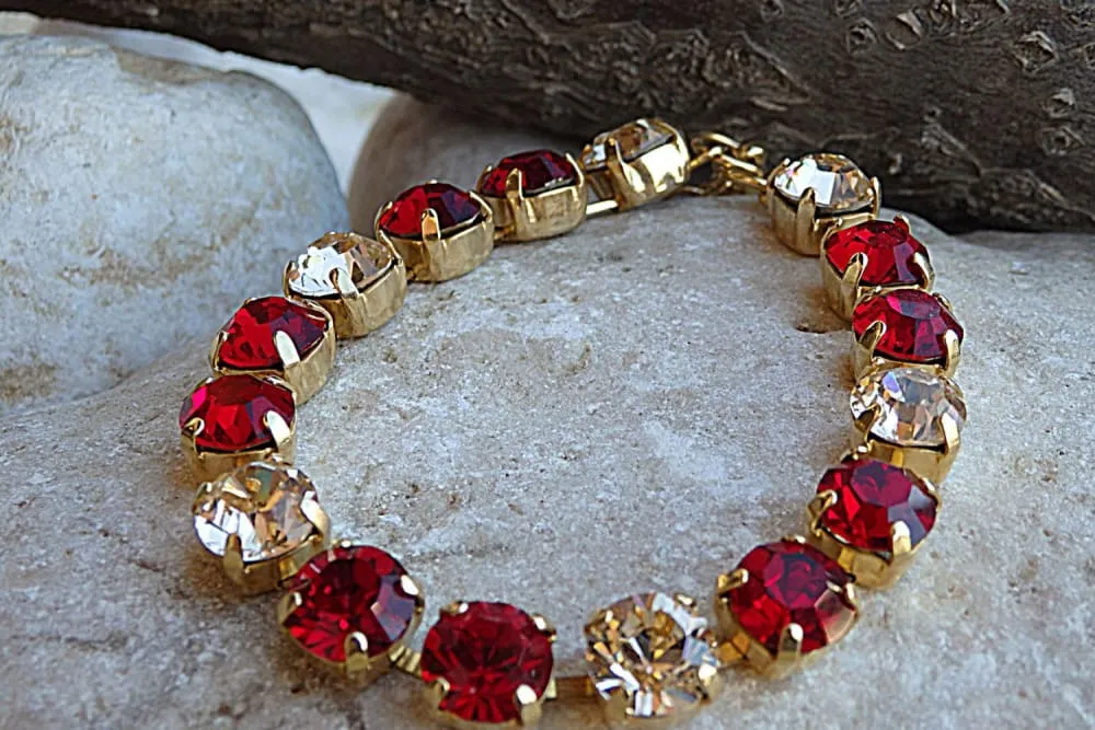 Red peach Bracelet