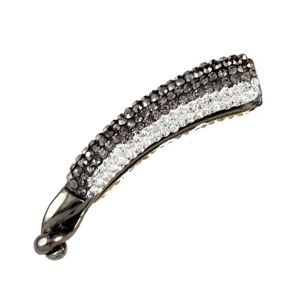 Rhinestone Double-sided Banana Vertical Hair Barrette