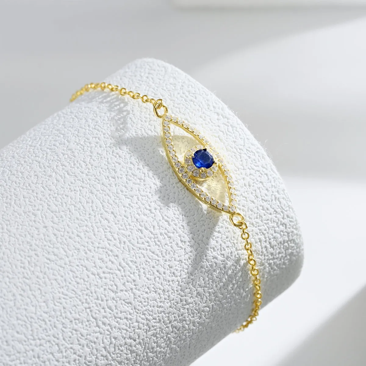 Sasha Bolo Evil Eye Bracelet - Gold