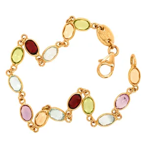 Semi Precious Candy Bracelet in 18k Gold