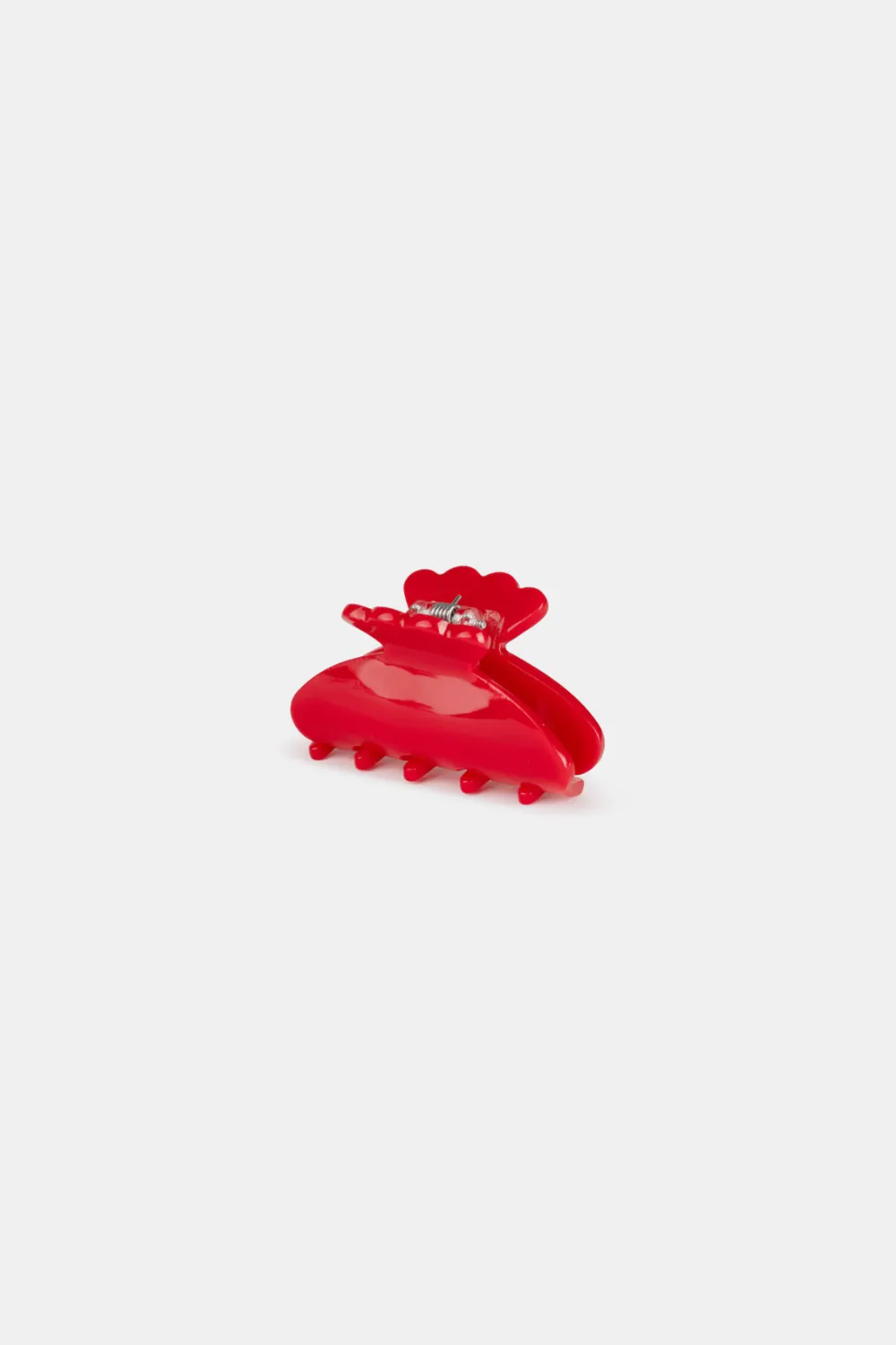 SUI AVA HAIR CLAW HELLE SOLID MINI RED