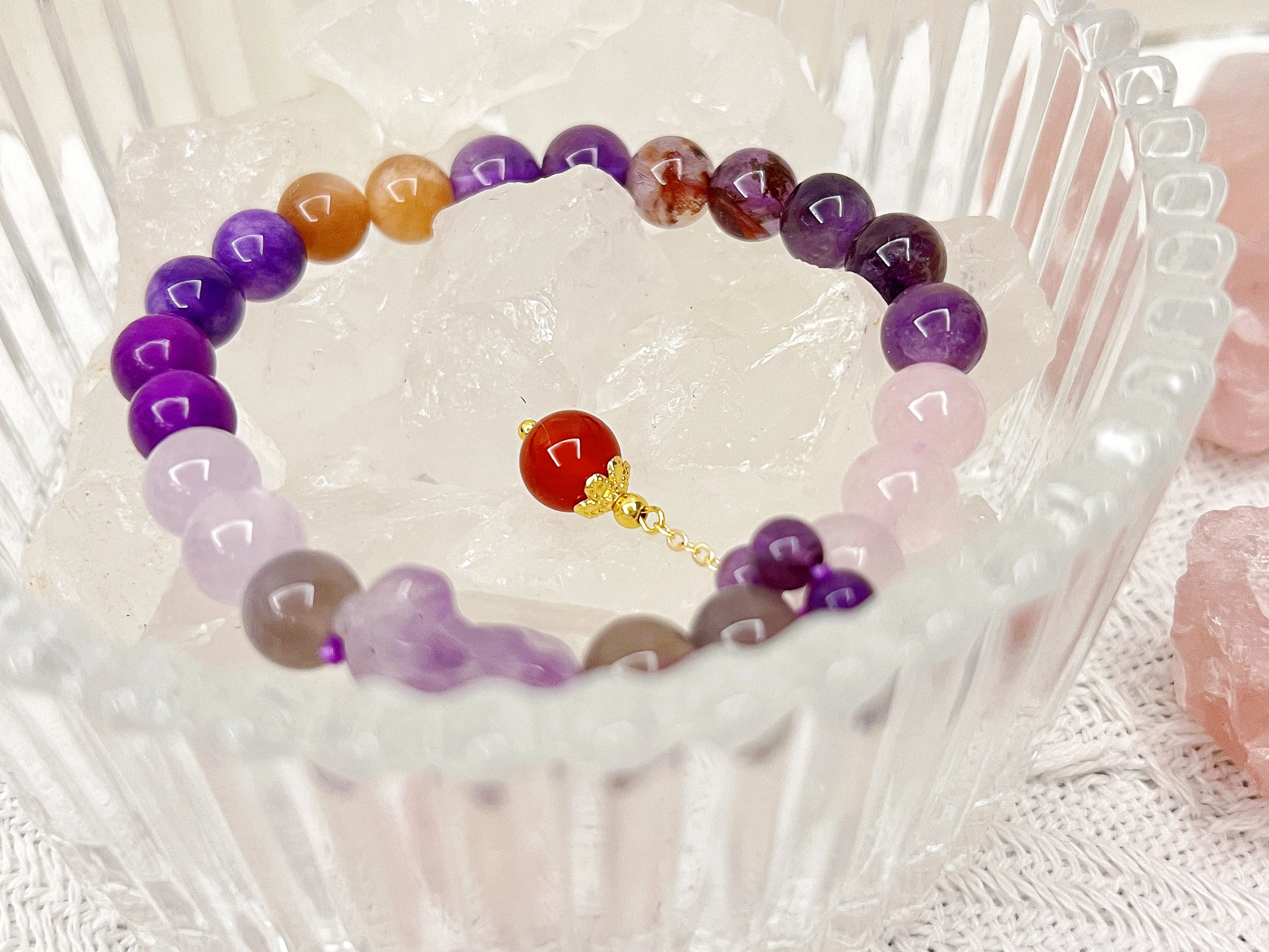 The Nine Purple Flame - Strong Energy Bracelet