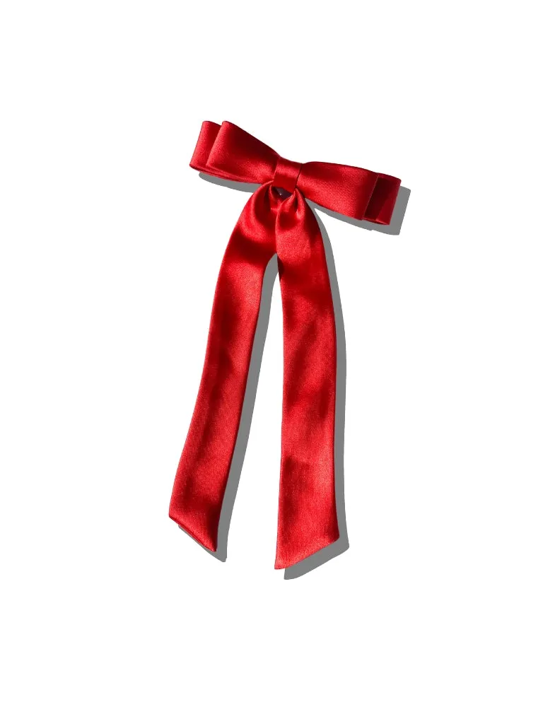 The Perfect Slim Satin Bow