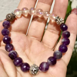 Zodiac Crystal Bracelet - Aquarius Talisman